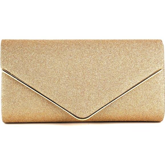 Handbags - Clutch Purse Evening Bags Sparkling Shoulder Envelope Party Cross Body Handbags